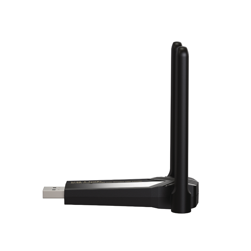 WDN1300H AC1300 Hoge versterking Wireless Dual Band USB -adapter