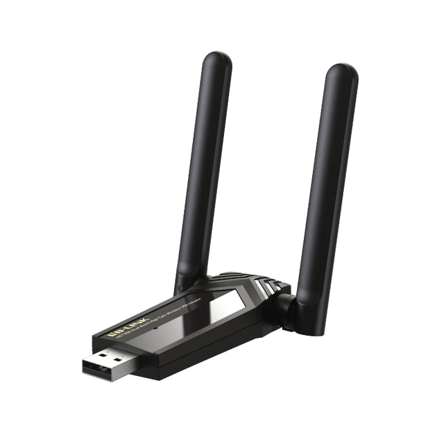 Adaptador USB de banda dupla sem fio de alto ganho WDN1300H AC1300