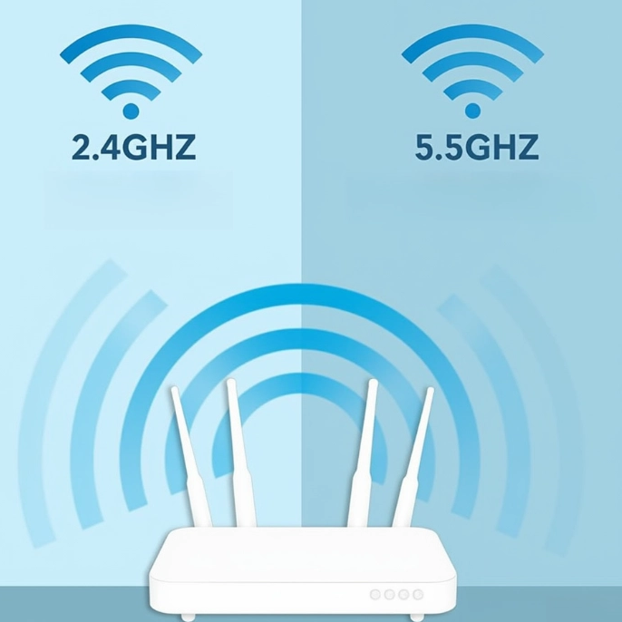 Hogyan válasszunk WiFi frekvenciát: 2,4 GHz és 5 GHz összehasonlítása és alkalmazása