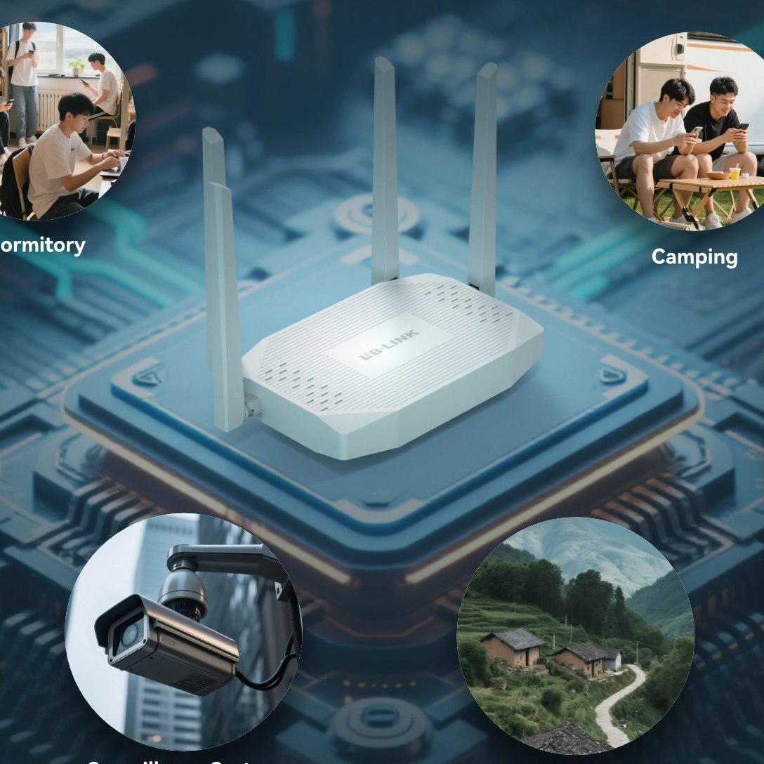 ¿Cómo Wi-Fi 6 + 4G LTE Technology reforma las redes domésticas? Análisis en profundidad de ventajas de núcleo de LB-Link CPE450AX