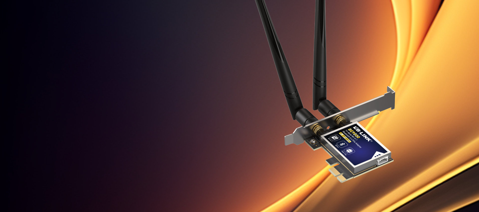 WTN9000PB BE9000 WI-FI 7 TRI BAND BLUETOOTH 5.4 PCIE 어댑터