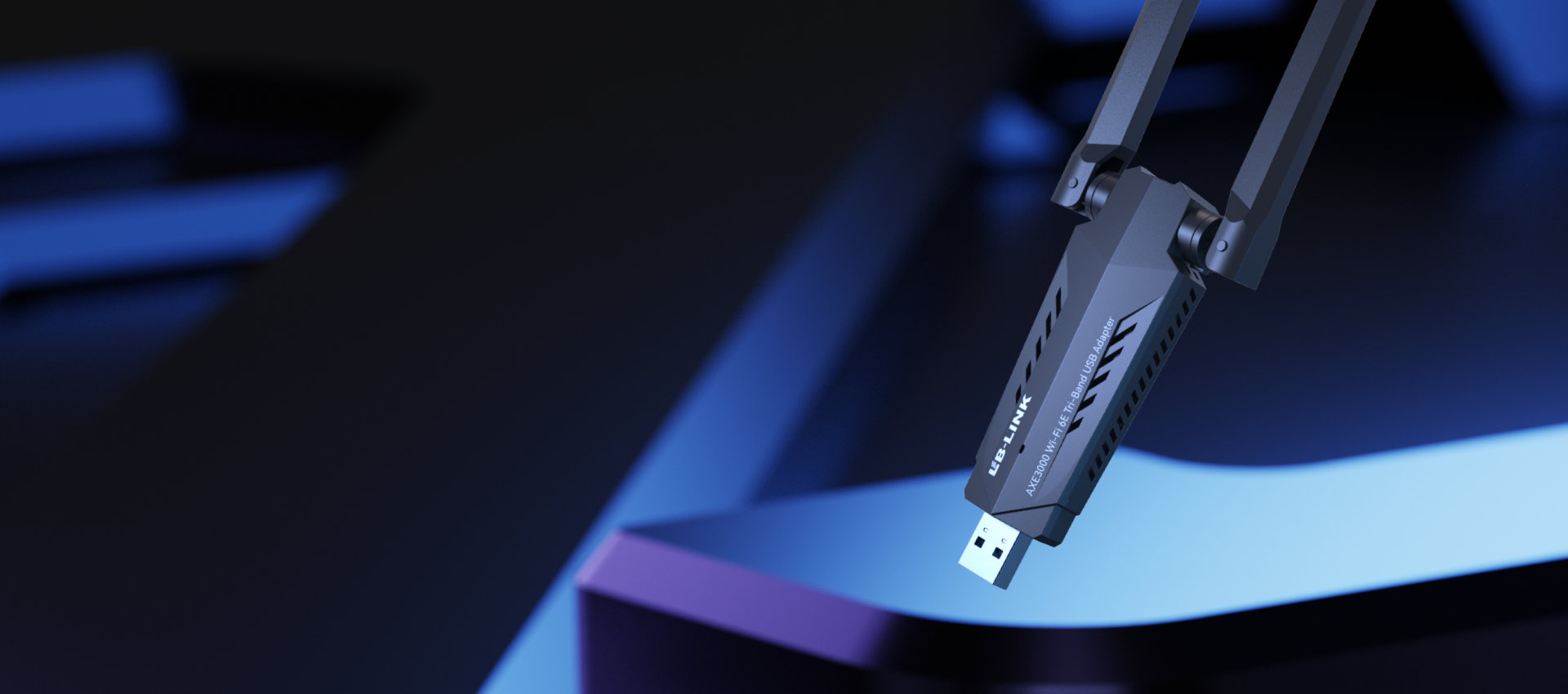WTN3000E AXE3000 WI-FI 6E TRI-BAND USB Adapter